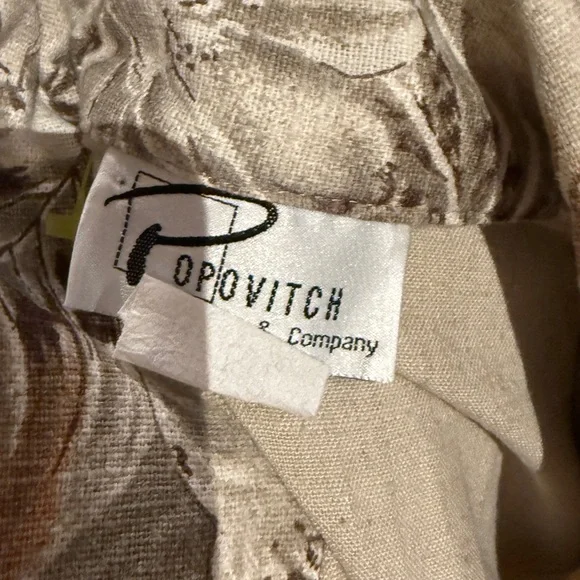 Popovitch vintage 80s Safari 🐘 🦁 jacket - Picture 4 of 4